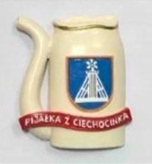 Pan Dragon Magnes I love Poland Ciechocinek