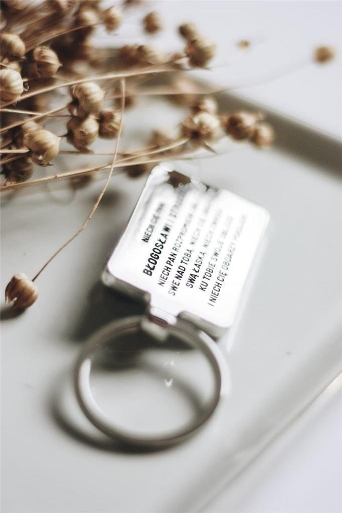 Breloczek Szaron Brelok grawerowany - Błogosławieństwo