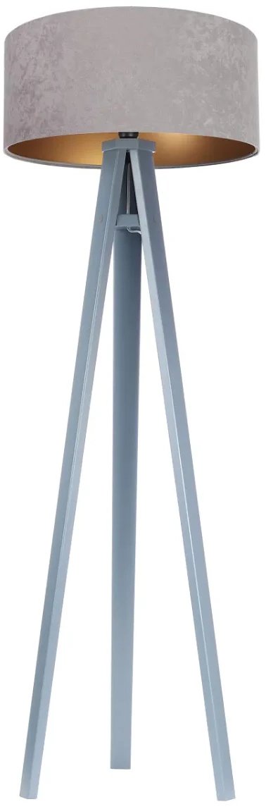 Lampa stojąca HOME 50 szara/złota/szara BPS KONCEPT