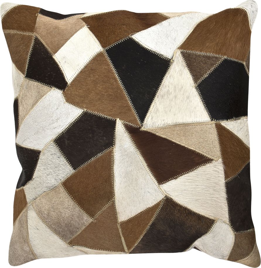 Witek Home Poduszka skóra 45x45 cm LC83