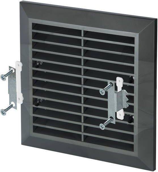 AWENTA Kratka wentylacyjna grafitowa z siatką 137 x 137mm (T40GR)
