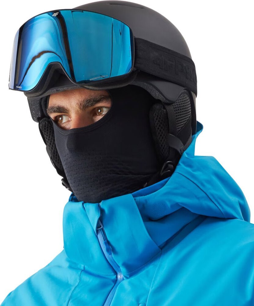 4f Kask narciarski 4F U074 r.L/XL 58-61 cm czarny 4FWAW24AHELU074 20S