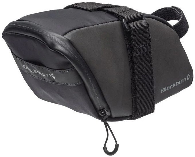 Torba pod siodło BLACKBURN GRID LARGE SEAT BAG black, wodoodporna, odblaskowa, 1,9L (NEW 2025)