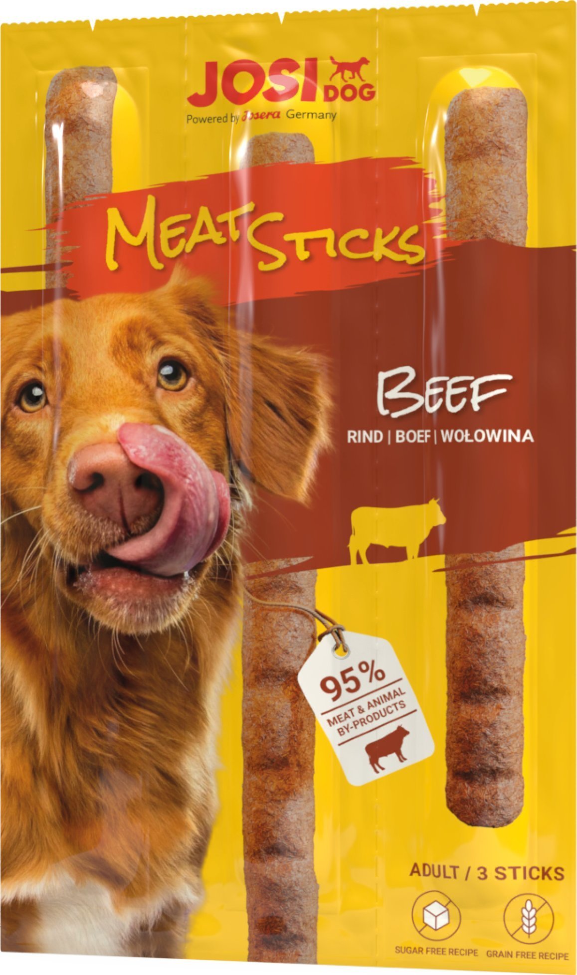 JosiDog Meat Sticks wołowina 33g
