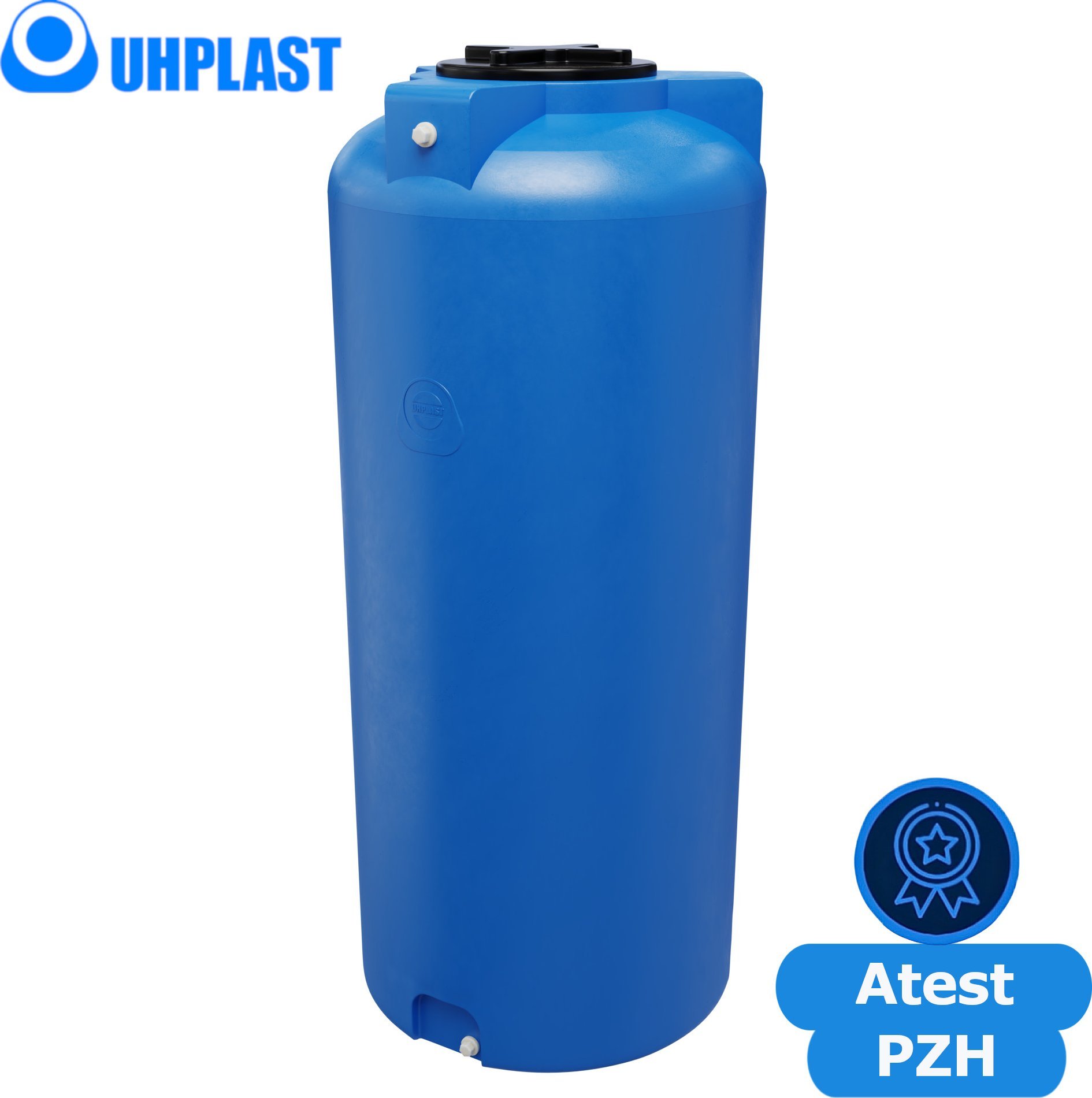 UHP Zbiornik na wodę 1000l UHP VERTICON HIGH V-1003 Niebieski