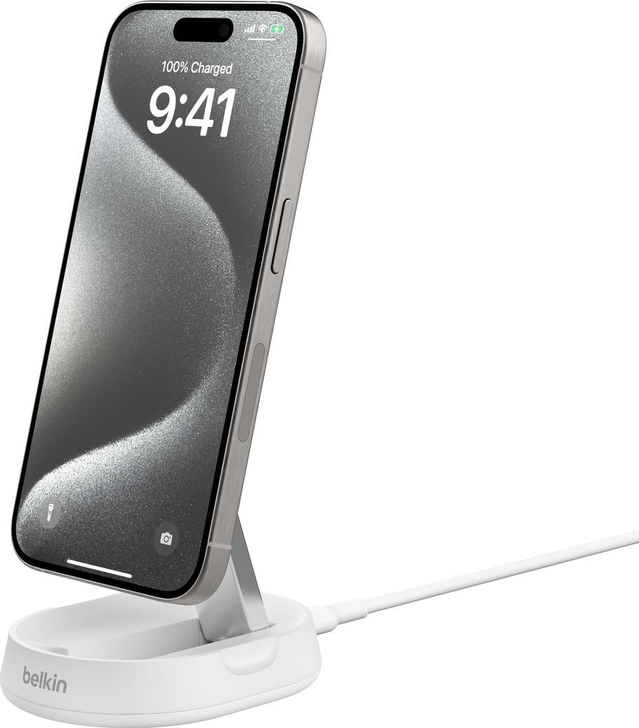 Ładowarka Belkin BoostCharge Qi2 Indukcyjna 1x USB-C (WIA008btWH)
