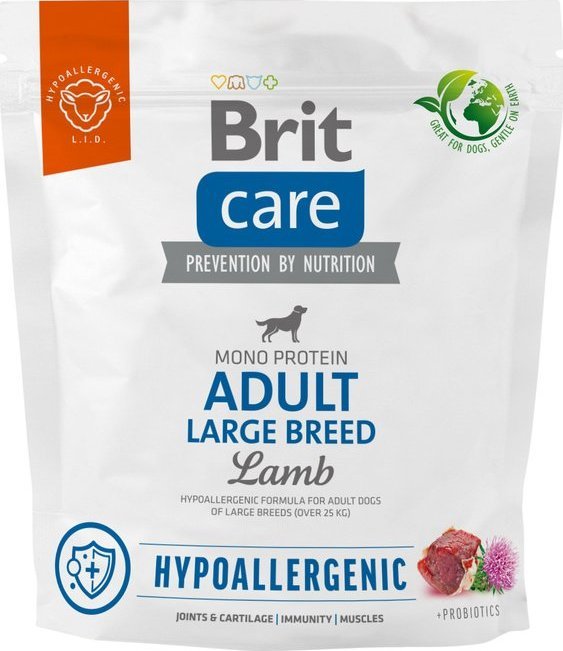 Brit BRIT CARE Dog Hypoallergenic Adult Large Breed Lamb 1kg