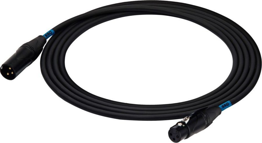 Kabel SSQ XLR - XLR 5m czarny (SS-1841 )
