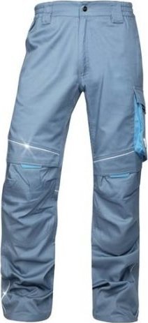 Ardon SUMMER ARDON - modne spodnie do pasa, dopracowana sylwetka, odblaskowe elementy - Ciemno-szara 170-190 46 XL