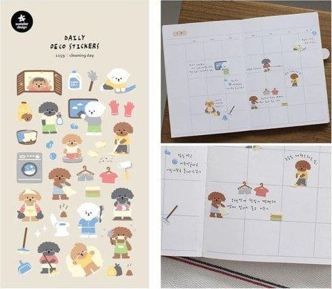 Teka Naklejki ozdobne Wielkie Porządki