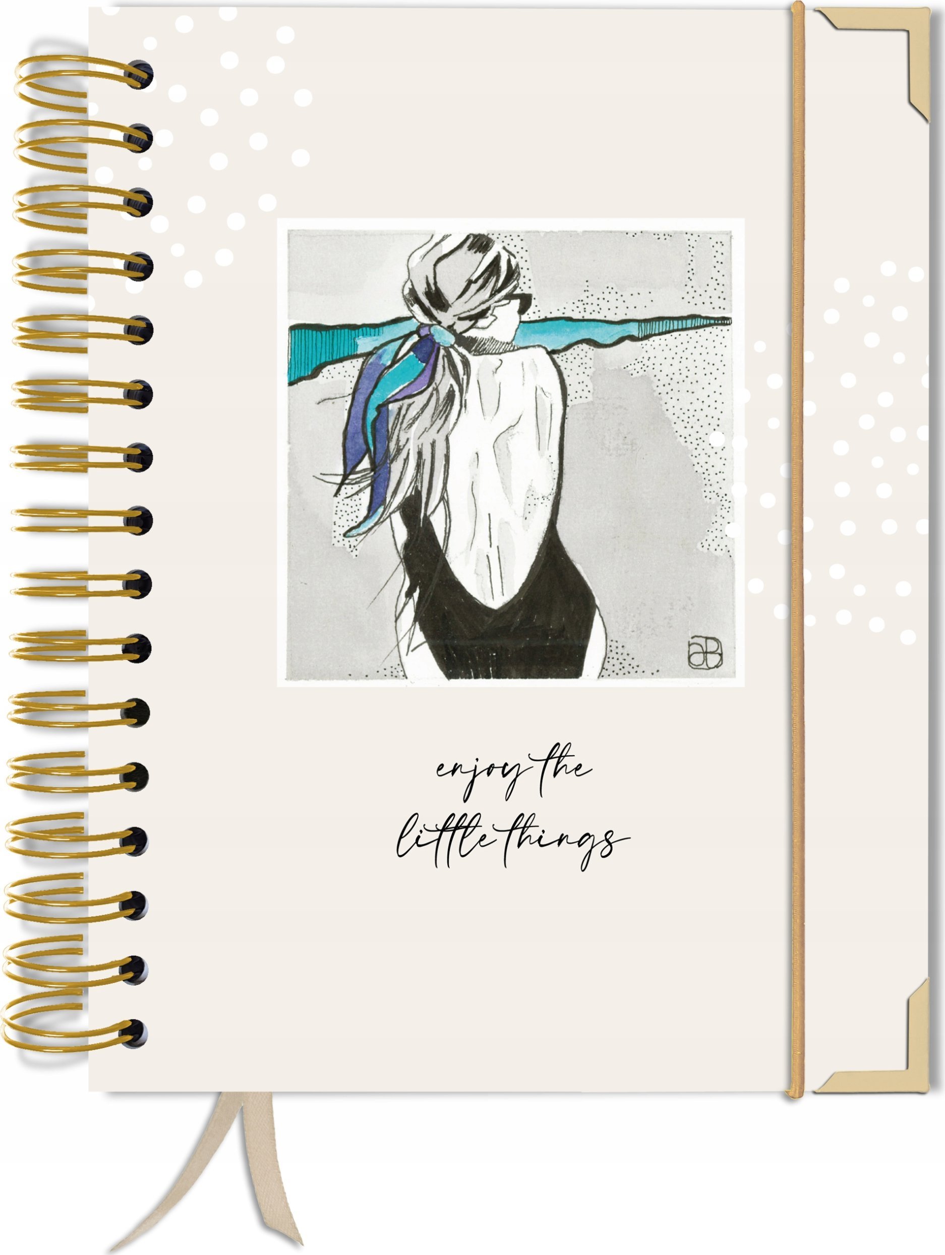 TadaPlanner Bullet journal 180 stron TaDa Planner notes zeszyt A5+ pamiętnik w kropki