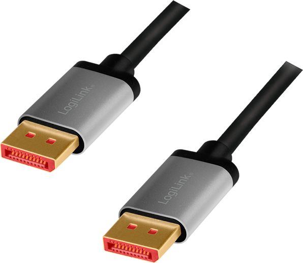 Kabel LogiLink DisplayPort - DisplayPort 2m szary (CDA0105)