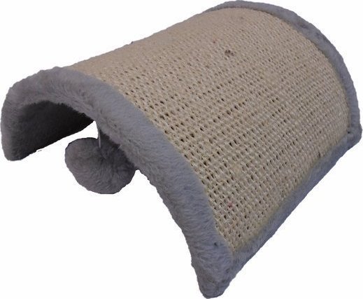 Kerbl Drapak Deska Half Moon - 26x22x11 Szara