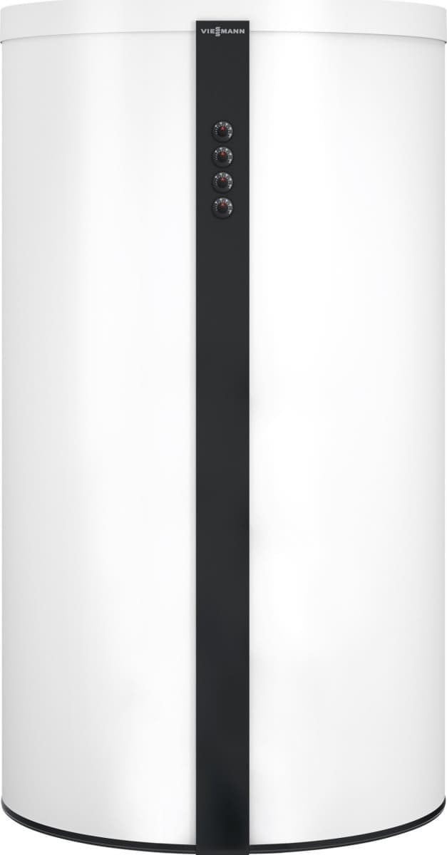 Vitocell 100-W - zasobnik buforowy typ SVPA, (kolor perłowo-biały) o pojemności 46 litrów.