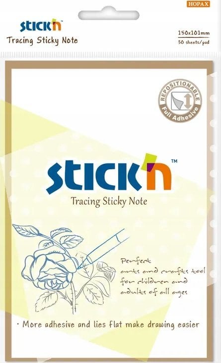 Eurocom Notes samoprzylepny odrysowywanie101x150mm 30k.