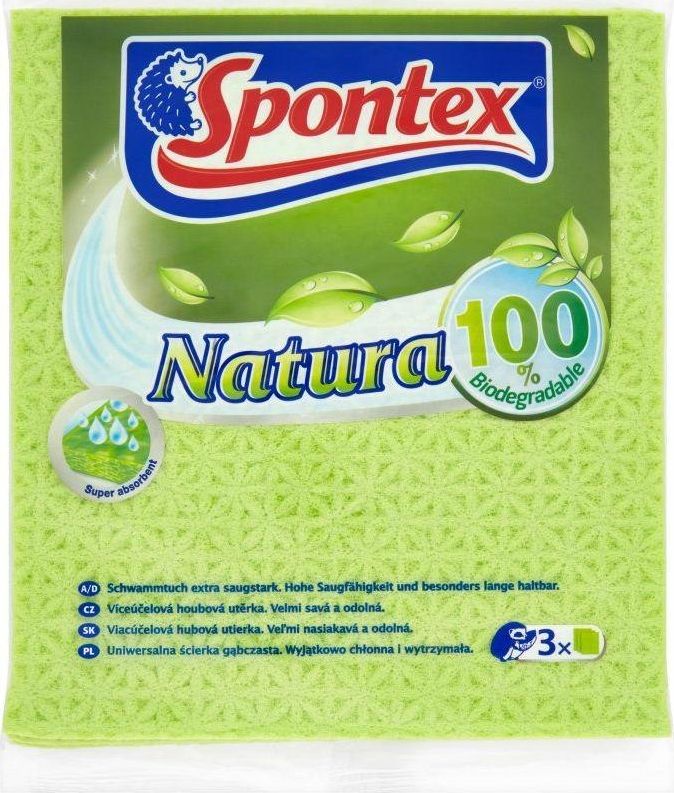 Spontex Ścierka gąbczasta Natura A3 42158