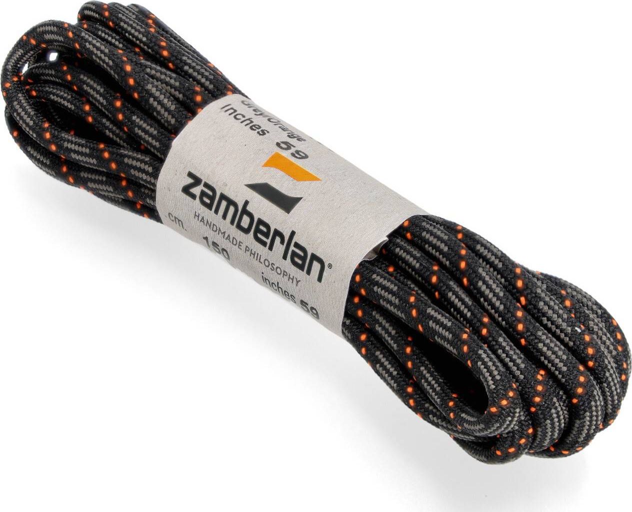 Zamberlan Sznurowadła Zamberlan Round Lace - grey/orange 190 cm