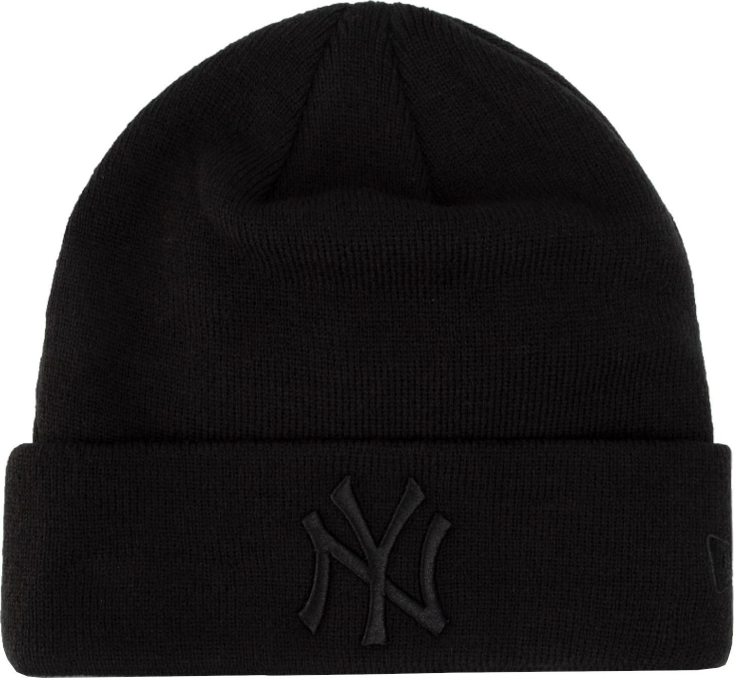 New Era New Era New York Yankees Cuff Hat 12122729 Czarne OSFM