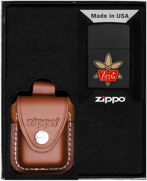 Zestaw ZIPPO Zapalniczka RETRO DESIGN Prezentowy No2