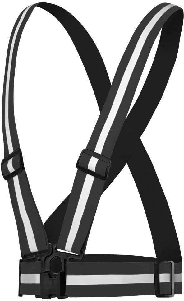 Szelki odblaskowe, czarne