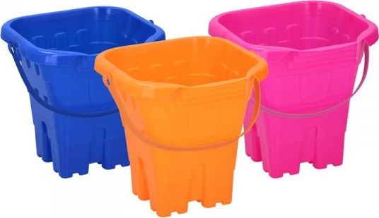 Eddy Toys Eddy toys - Wiaderko do piasku Zamek 20cm (Różowy) () - 1418009