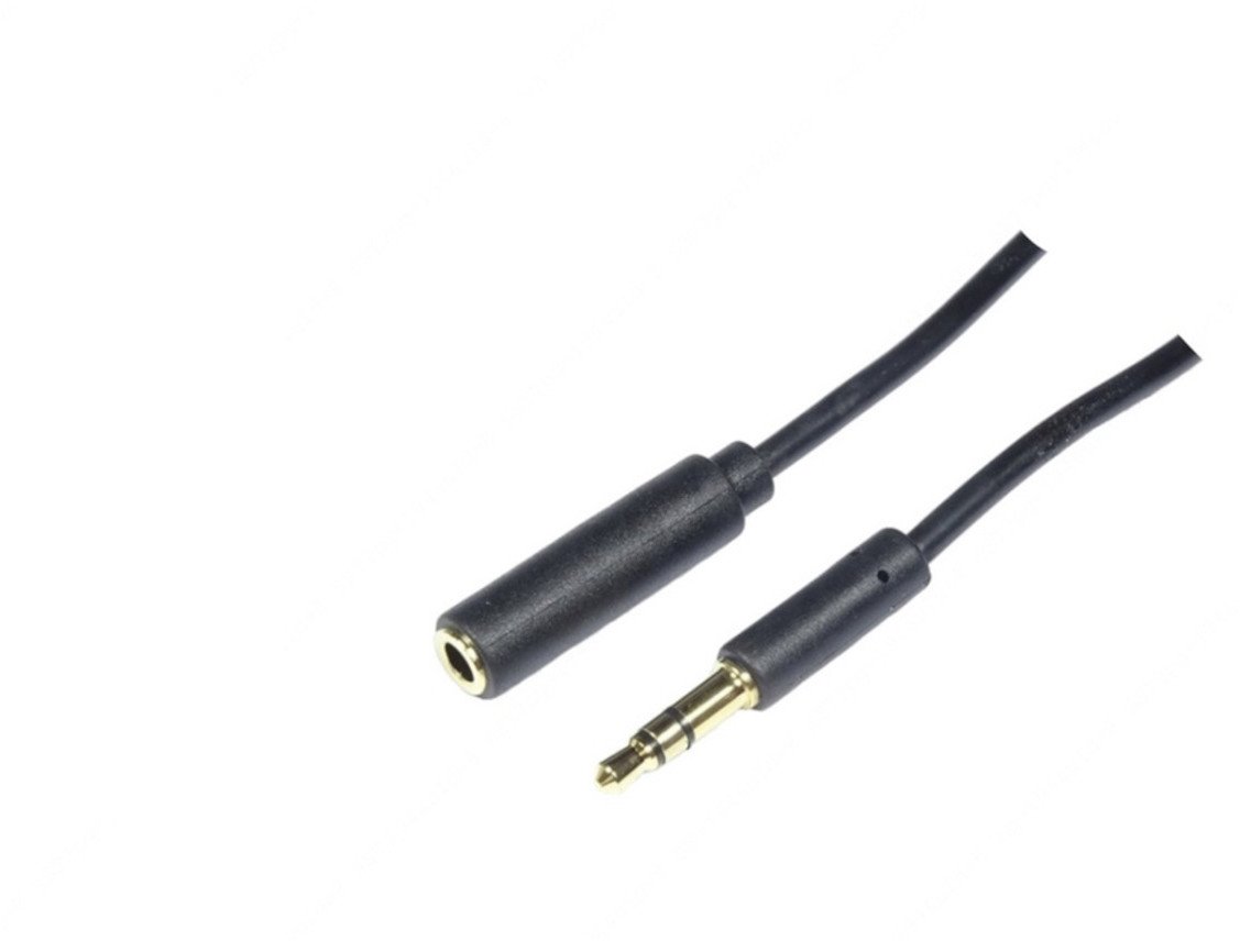 Przewód jack 3,5mm wtyk-gniazdo 3m JKP28 slim Vita