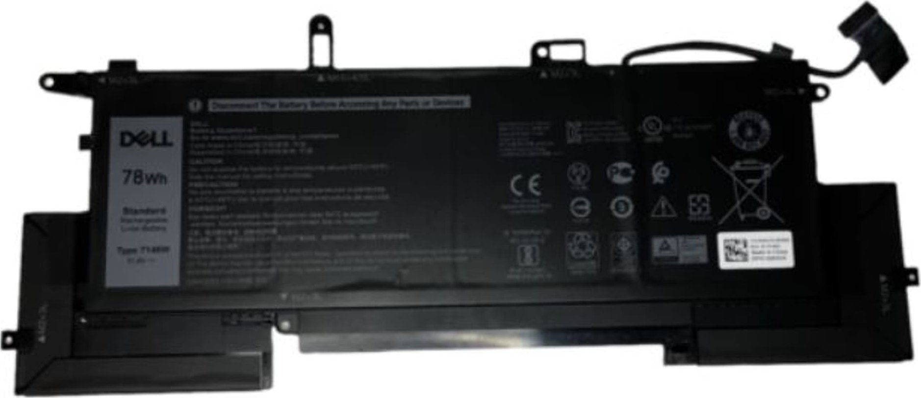 Bateria Dell Battery, 6 Cell, Lithium Ion