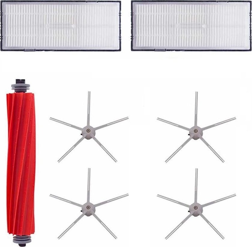 Litago Zestaw szczotki filtry do Sonic Xiaomi Roborock S7