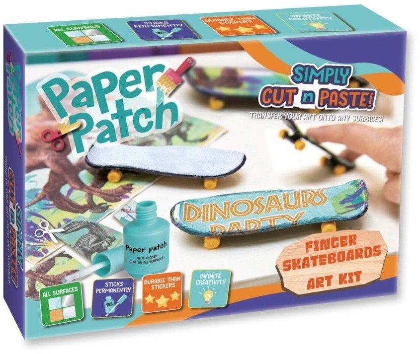 Zestaw decoupage Paper Patch - Deskorolka drewnian