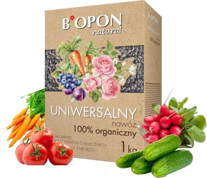 Nawóz organiczny granulowany do warzyw 1kg Naturalne wsparcie ogrodu