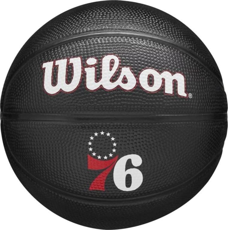 Wilson Wilson Team Tribute Philadelphia 76ers Mini Ball WZ4017611XB Czarne 3