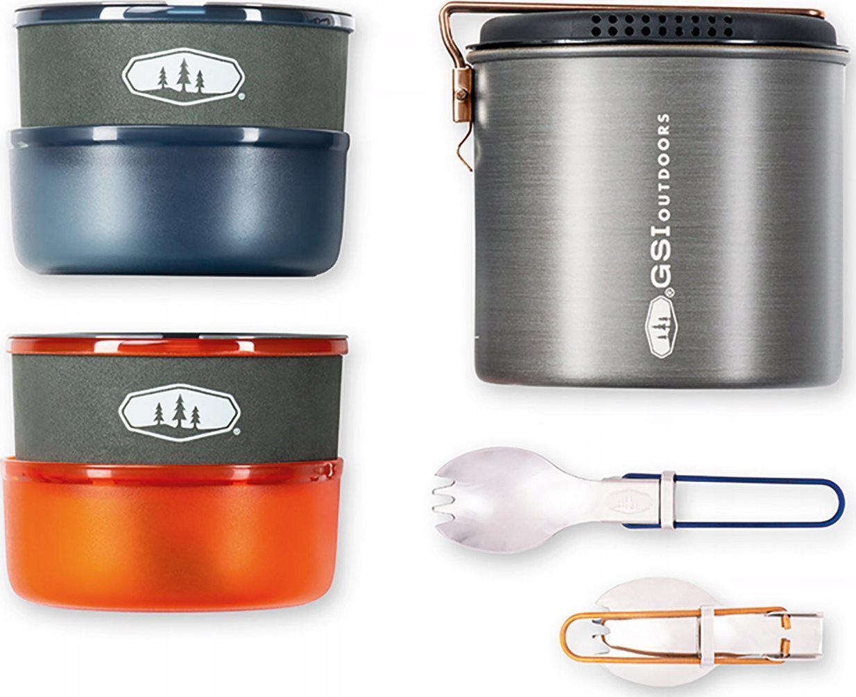 GSI Outdoors ESCAPE SET WITH FRY PAN