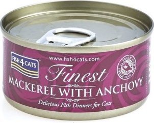 Fish4Cats Finest Makrela z Anchois 70g