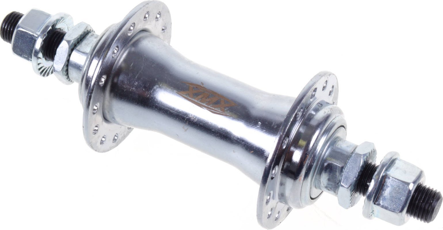 XMX Piasta przód stal XMX-FR-03F 28-otworów chrom Uniwersalny