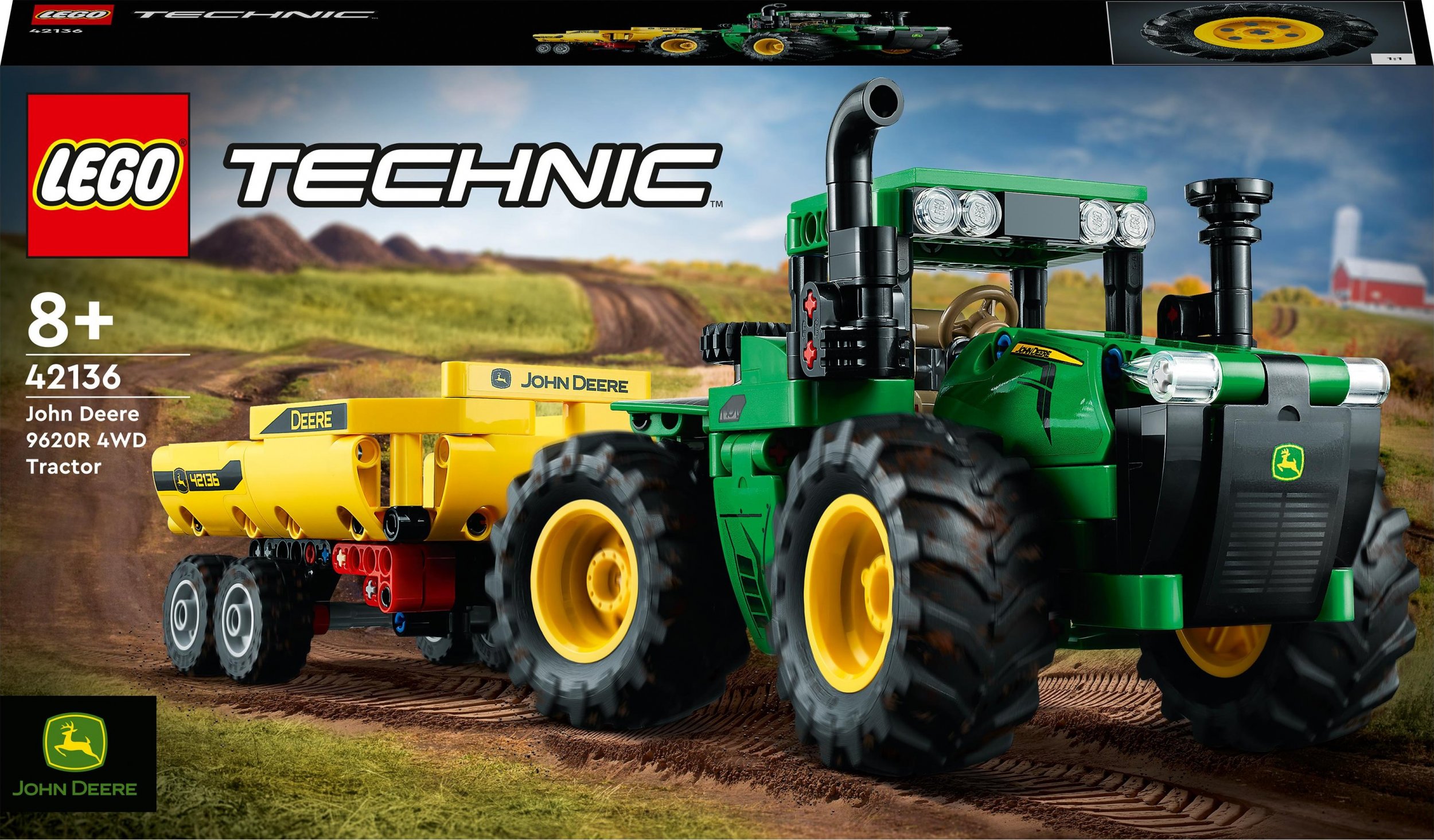 LEGO Technic Traktor John Deere 9620R 4WD (42136)