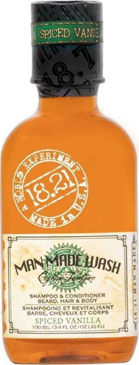 American Crew 1821Manmade Šampūnas 3 in 1 Spiced Vanilla, 100 ml WSH3SVN