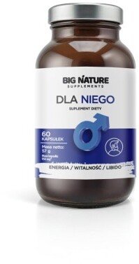 Mega Food BIG NATURE Dla Niego suplement diety 60 kapsułek