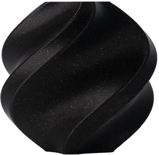 Filament Bambu Lab PLA Sparkle 1,75mm 1kg - w zestawie z wielorazową szpulą - Onyx Black Sparkle}