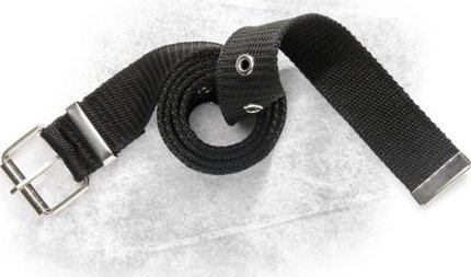 Ardon 4TECH PASEK H9307 - tekstylny pasek do spodni, metalowa klamra, 100% poliester - 115cm/4cm.