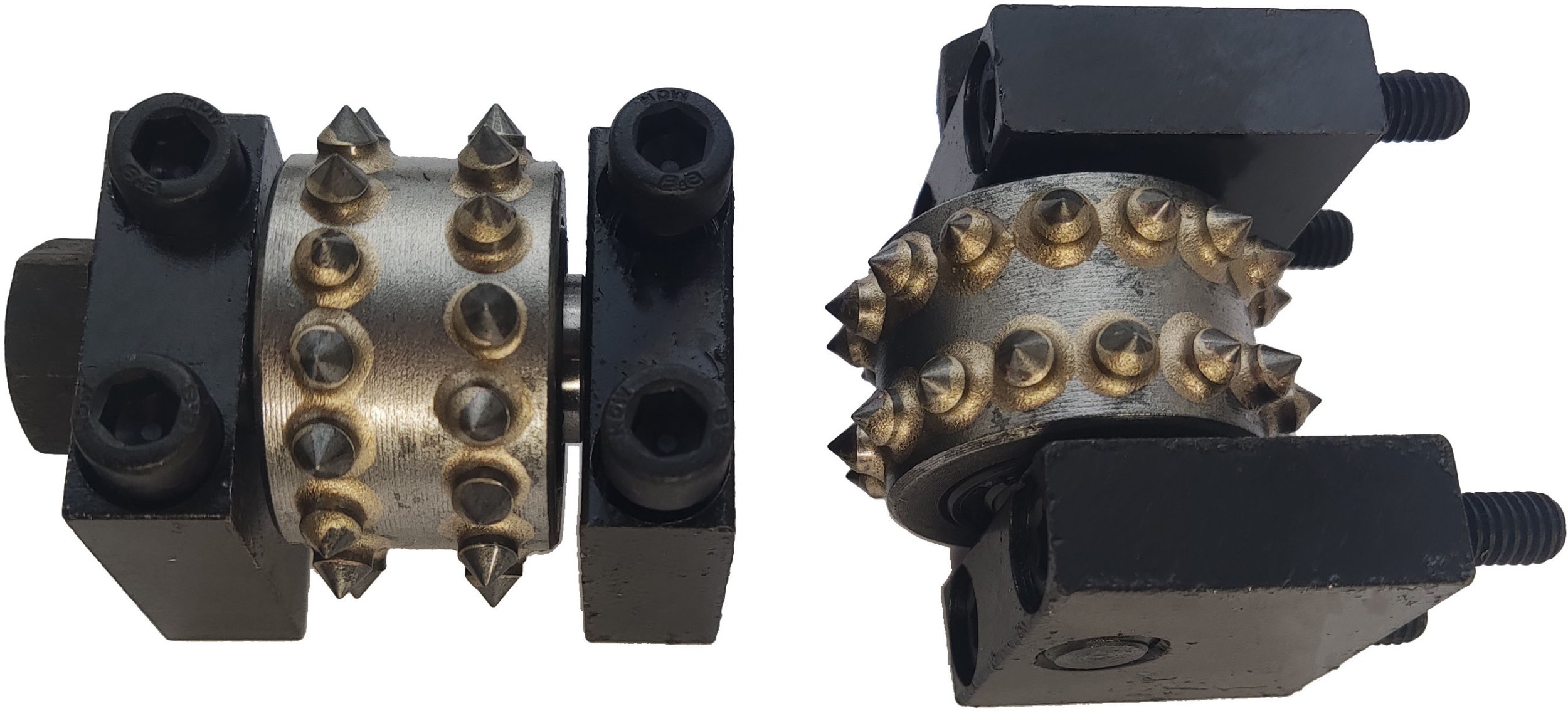 Zapasowa rolka na szlifierkę kątową z podstawką groszkownika