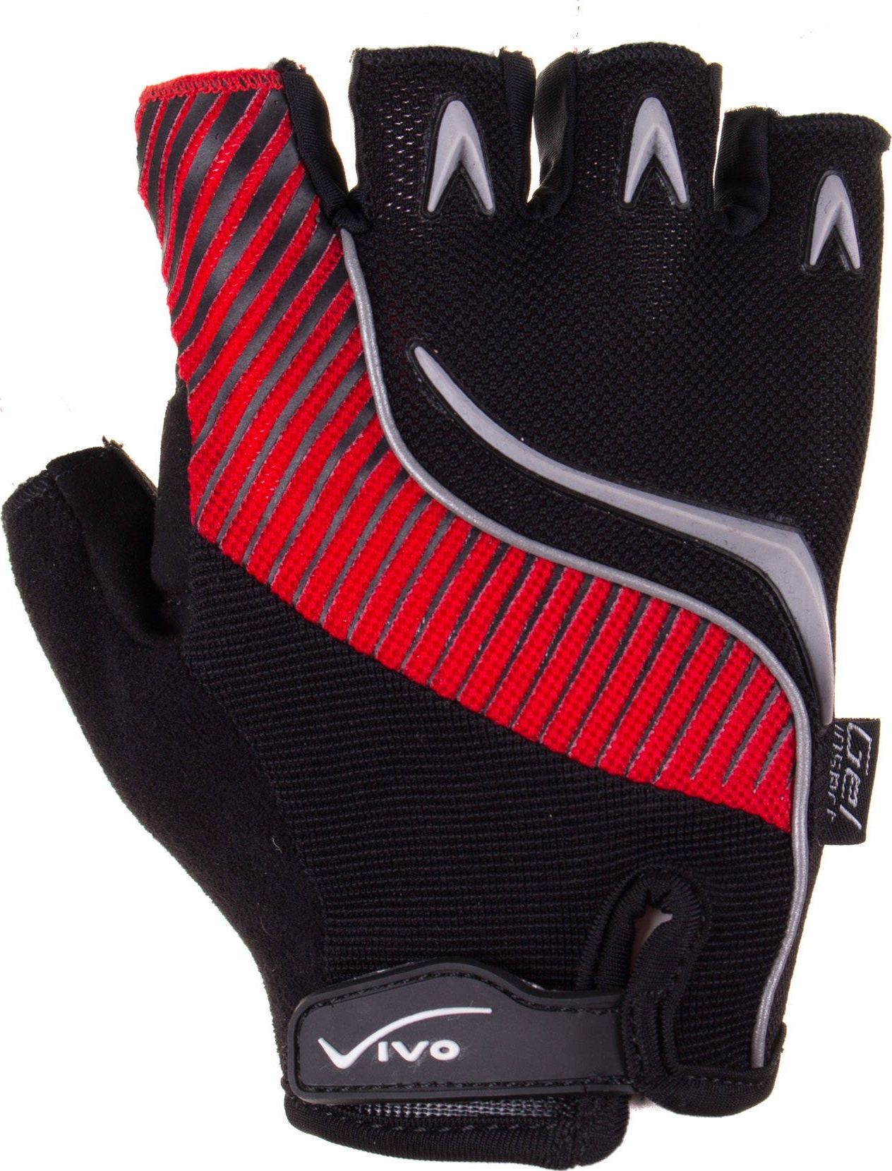 Vivo Rękawiczki rowerowe Vivo SB-01-7014-D czarno-czerwone M