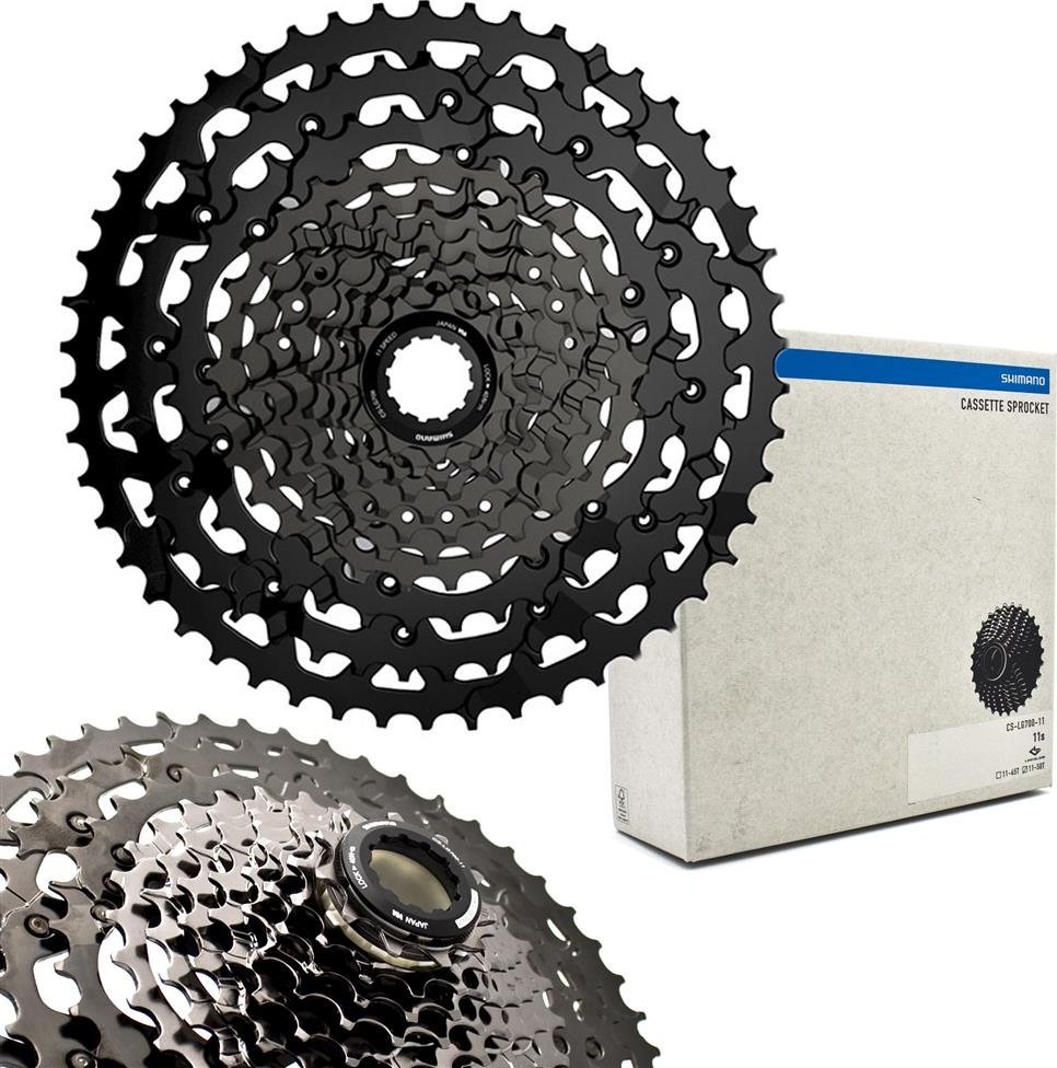 Shimano Kaseta Shimano Cues CS-LG700, 11-rz 1150T, Linkglide, czarna