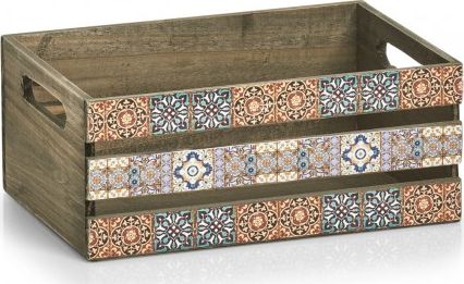 Zeller Drewniane pudełko dekoracyjne, duże
