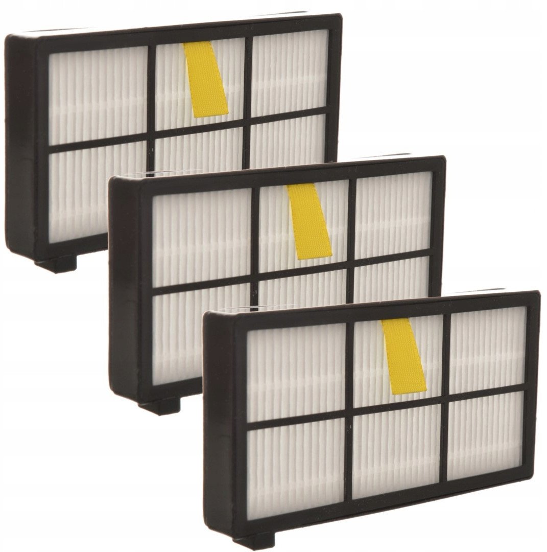 3x Filtr powietrza do iRobot Roomba 800 860 870 886 891 896 900 960 966 980