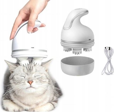 Elektryczny Masażer Dla Kota Psa Zwierząt Zabawka Dla Pupila