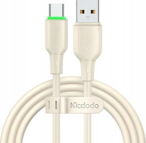 Kabel USB Mcdodo USB-A - USB-C 1.2 m Beżowy (CA-4750)
