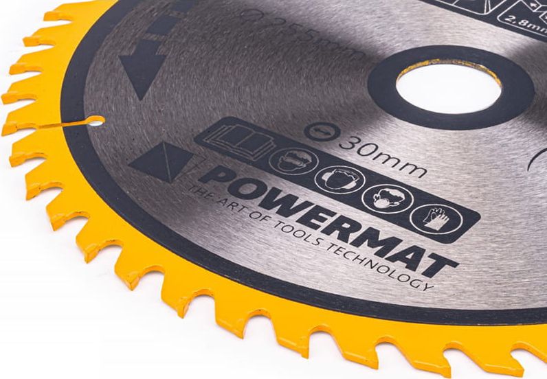 Powermat Tarcza widiowa do drewna Powermat (255 mm, 30 mm, 48 zęby)