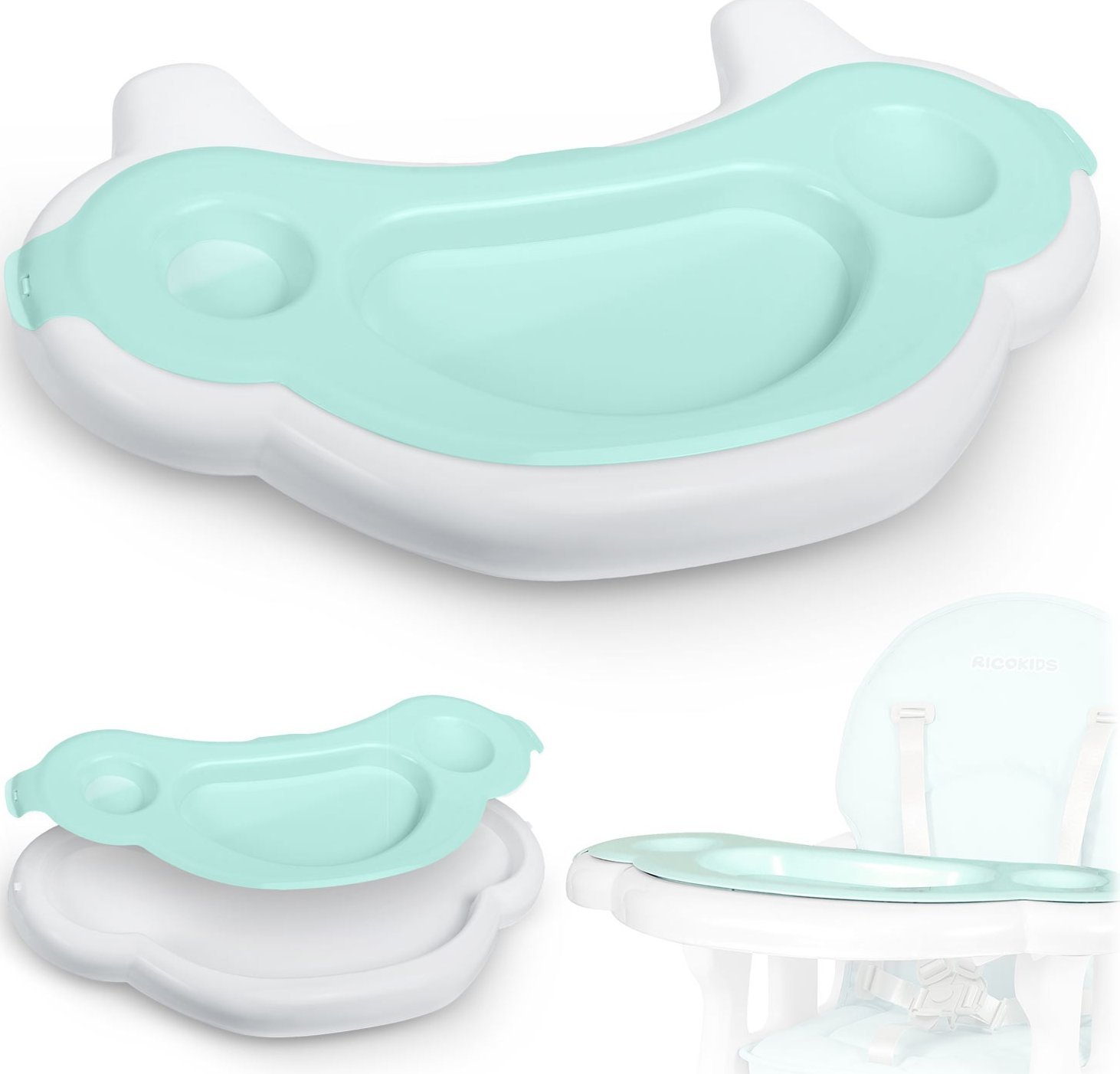 Ricokids Tacka do krzesełka Sinco Ricokids - turkusowa