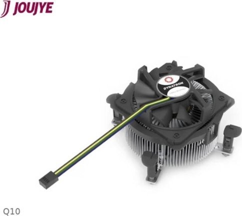 Chłodzenie CPU Dynatron DYNATRON Q10 Intel CPU Kuehler LGA1700 2U Kuehlkoerper aus Aluminium mit Kupferkern Aktiv mit PWM bis zu 125W TDP