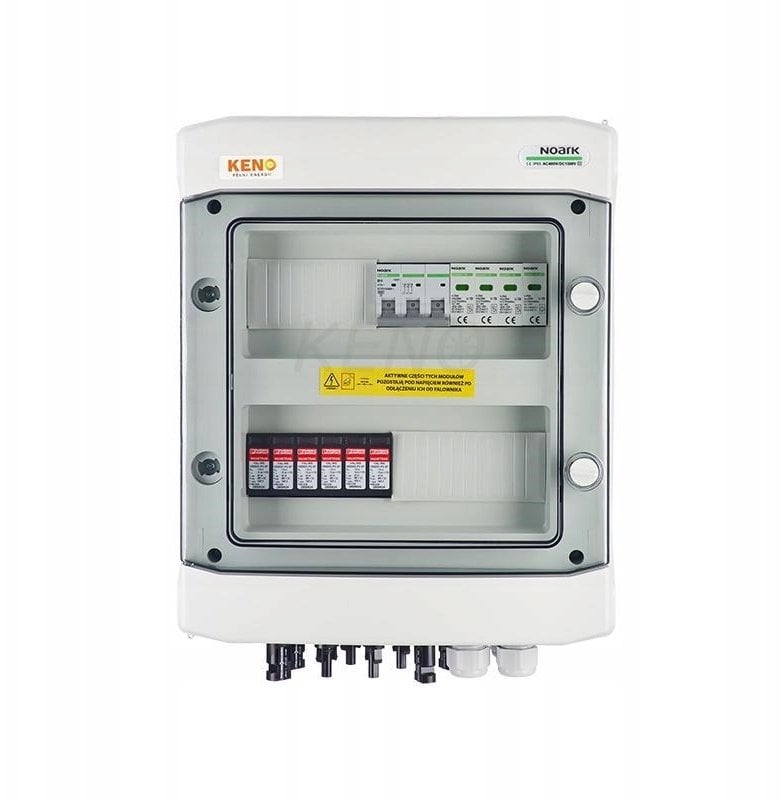 Skrzynka przyłączeniowa z ogranicznikiem przepięć DC + AC, 1000V, typ 2, 2x łańcuch PV, 2x MPPT // ogranicznik AC typ SH-98 DCAC